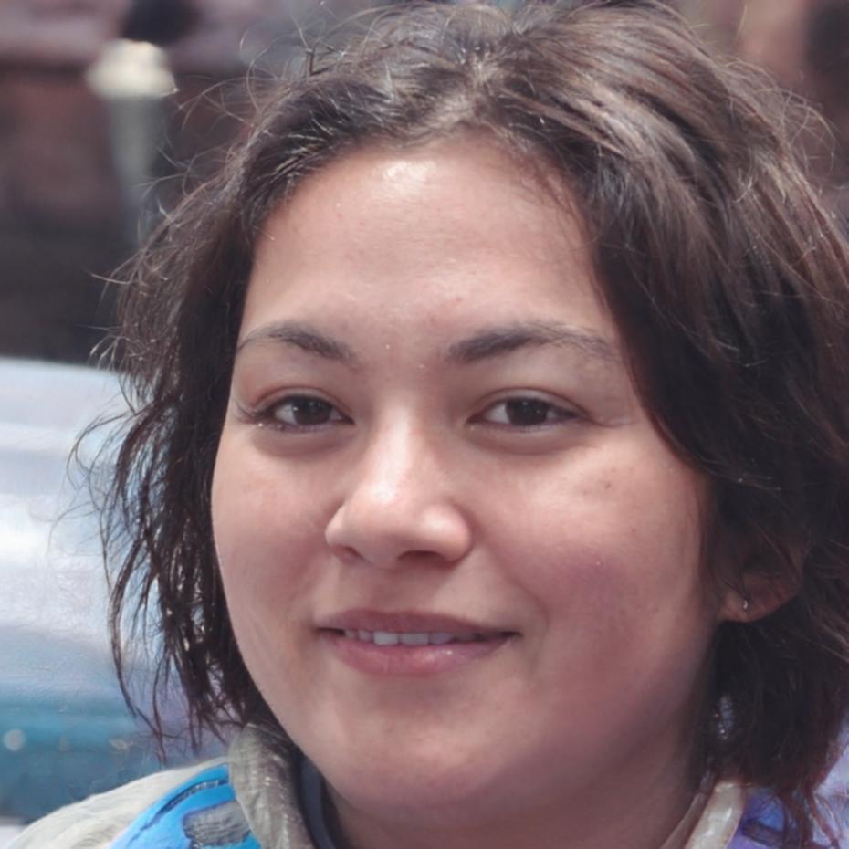 Portrait of Klara Marku, lead UX instructor